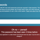 An old password of mine has been pwned.